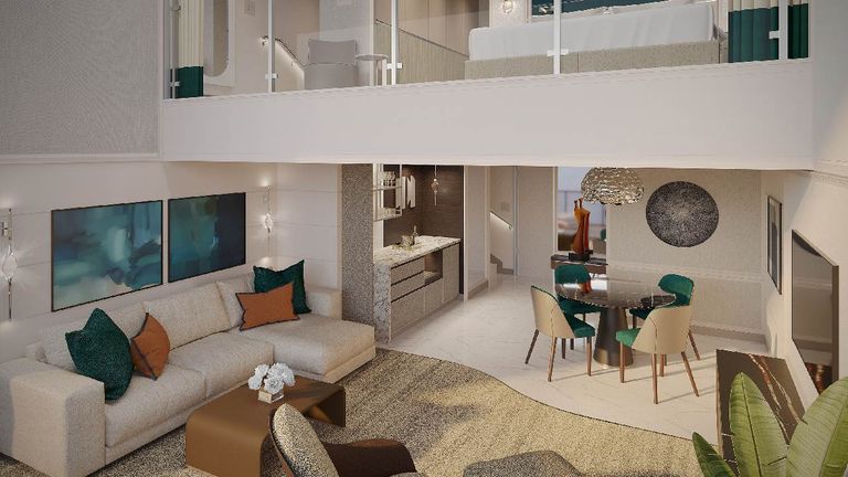 A rendering of a Grand Loft Suite