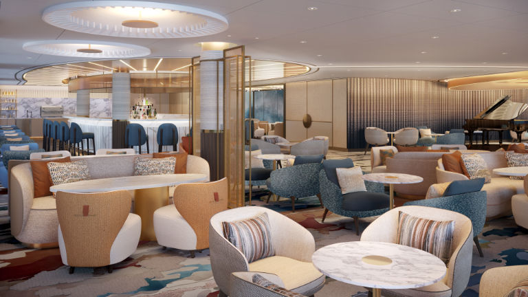 A rendering of the Horizons observation lounge