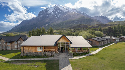 Hotel Las Torres is located inside Torres del Paine National Park in Chilean Patagonia.