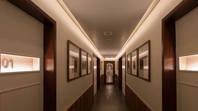 Avalon Myanmar features modern design. // © 2016 Avalon Waterways