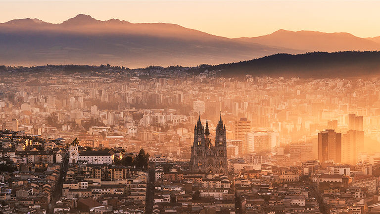 Exoticca’s Amazon Adventure & Galapagos Discovery tour spends time in Quito, Ecuador.