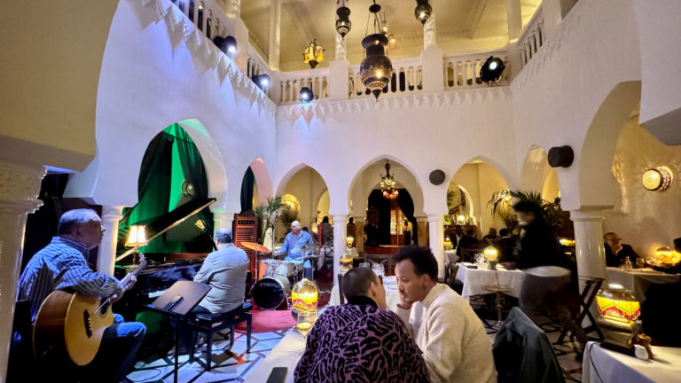 Film lovers should visit Rick's Cafe in Casablanca.