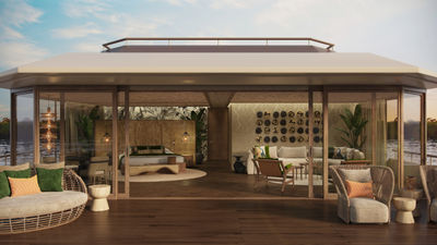 The AndBeyond Amazon Explorer is currently under construction in Peru.