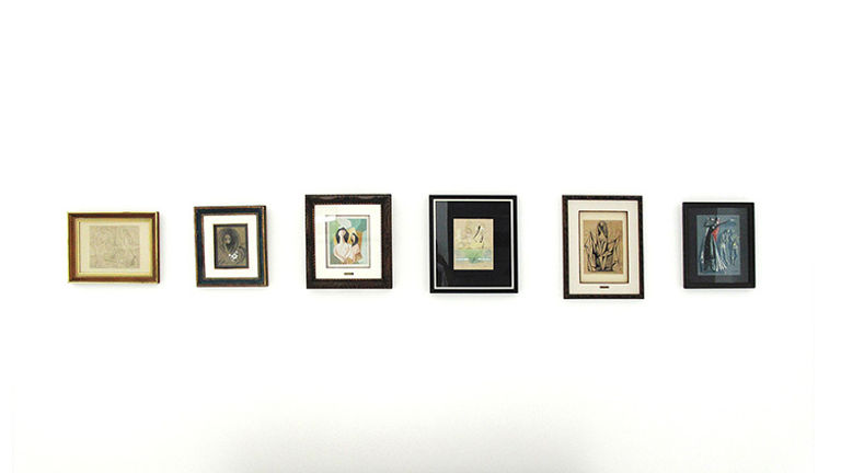 Illustrations by Tomas Santa Rosa featured at an opening held at Galeria Mapa // © 2017 Sarah Taylor