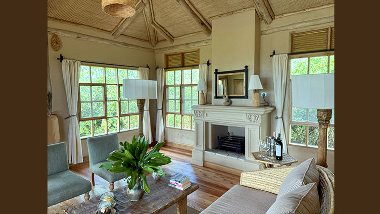 Kibale Lodge offers eight luxury cottages.