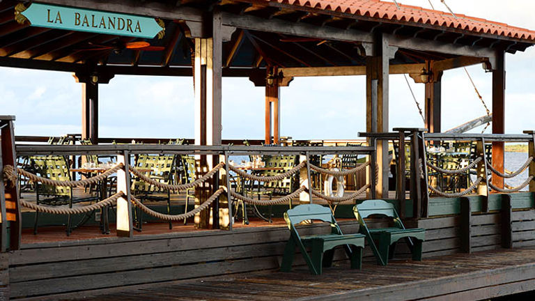 La Balandra, the on-site restaurant at Harbor Village Beach Club // © 2016 Harbor Village Beach Club