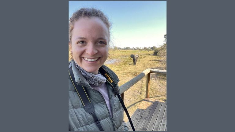 Margaret Haas in Botswana’s Okavango Delta