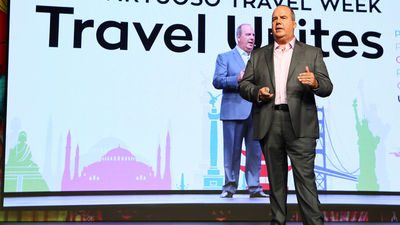 Matthew Upchurch, CEO of Virtuoso, at the 30th anniversary of Virtuoso Travel Week