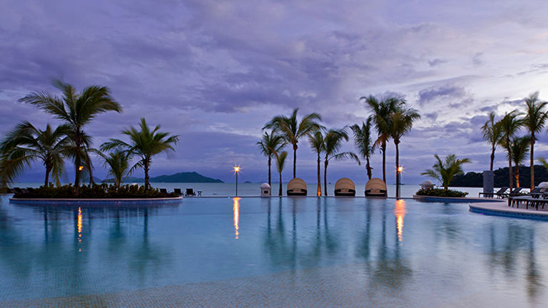 One of four infinity pools at the oceanfront Playa Bonita. // © 2016 Zorianna Kit