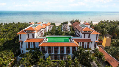 The 127-room resort is Vietnam’s only member of Small Luxury Hotels of the World; it opened in early 2023.