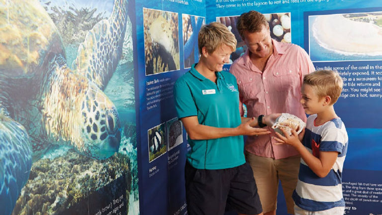 The Great Barrier Reef can be an excellent place to learn about the consequences of a warming planet. // © 2017 Lady Elliot Island Eco Resort