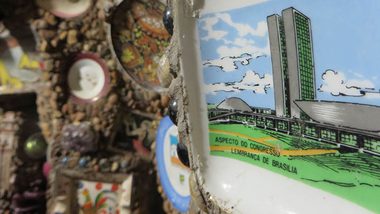 The work of Estevao Silva da Conceicao, who is known as the “Brazilian Gaudi” // © 2017 Sarah Taylor