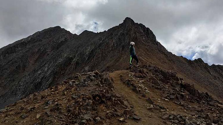 The writer takes in her surroundings. // © 2017 Michelle Juergen