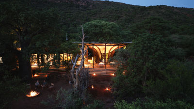 Few & Far Luvhondo in South Africa is a remote, ultra-luxurious, sustainability-focused retreat.