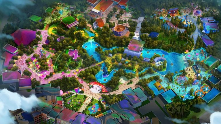 Universal Kids Resort will feature lands and attractions themed to Shrek, Trolls, SpongeBob SquarePants, Minions and Jurassic World.