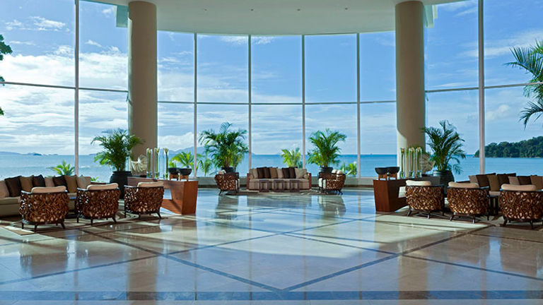 Upon entering The Westin Playa Bonita Panama, guests immediately encounter this breathtaking view. // © 2016 The Westin Playa Bonita Panama