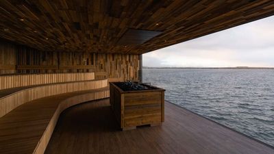 Sky Lagoon offers a warm and updated space to perform the Skjol (shelter) ritual.