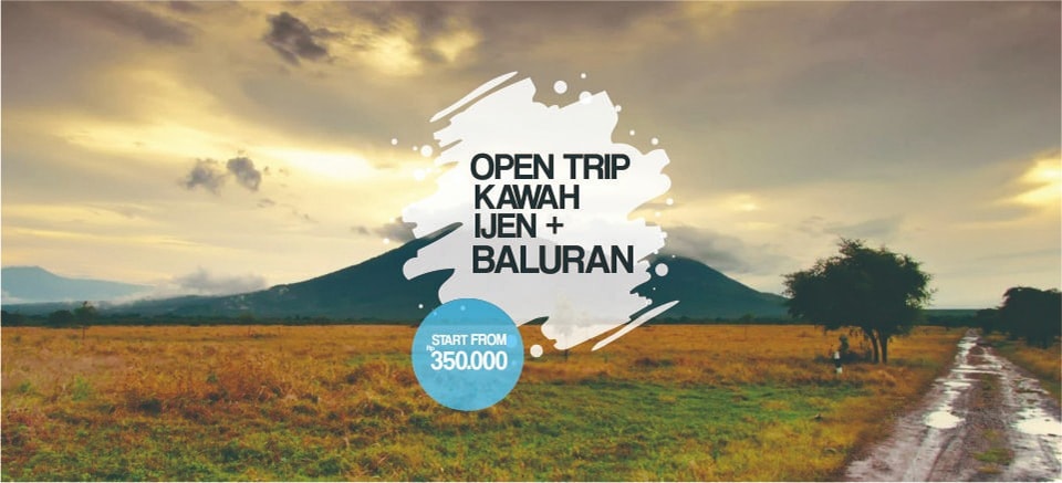 open trip ijen baluran