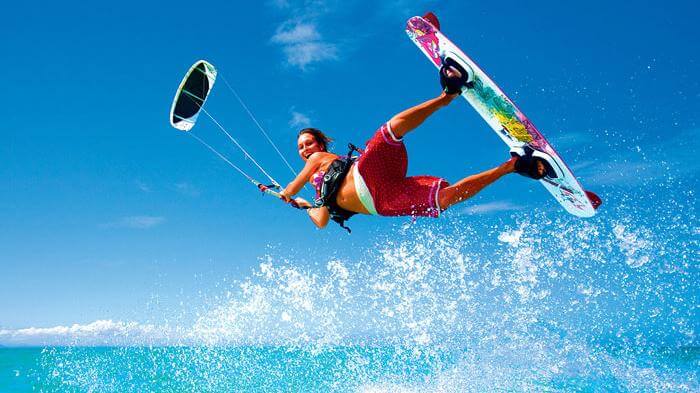 kite-surfing